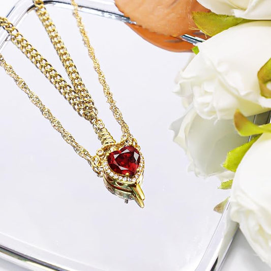 Heart and Sword Necklace - Couple Necklaces